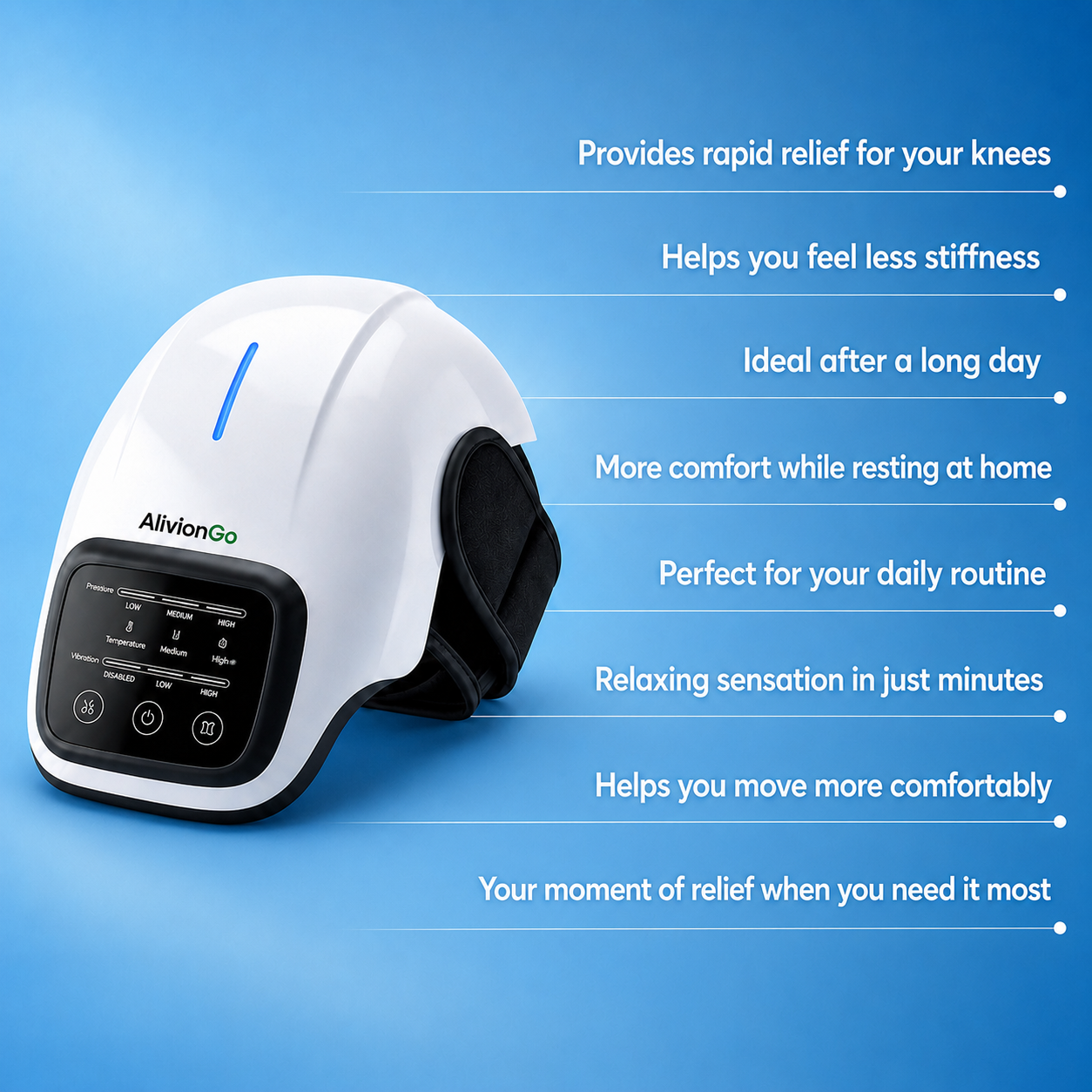 Masajeador de Rodillas con vibracion