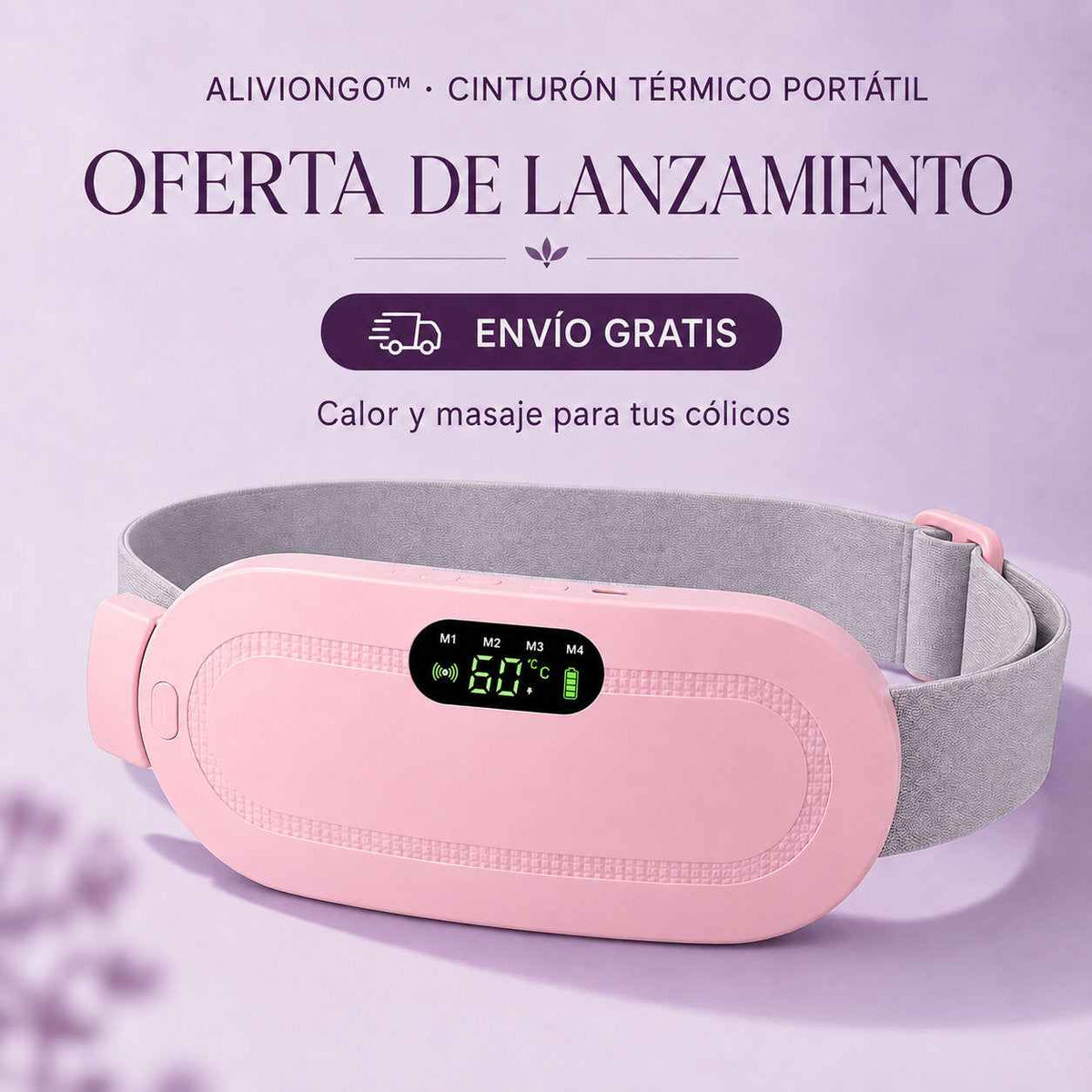 ALIVIONGO™ · CINTURÓN TÉRMICO PORTÁTIL